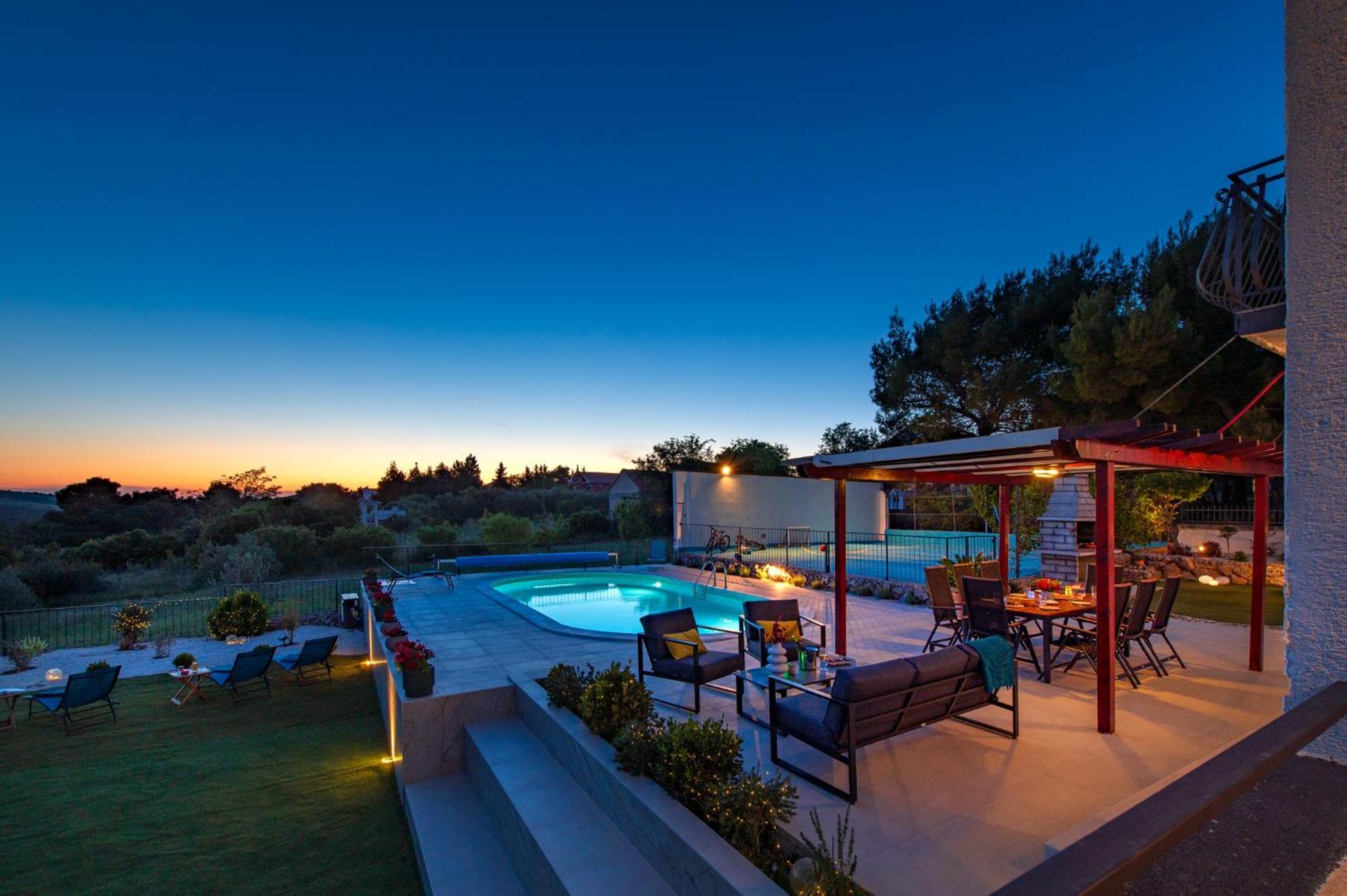 Villa Plenca - Heated Pool ! Šibenik Exteriér fotografie